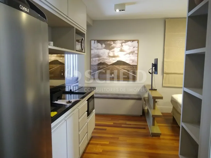 Foto 1 de Apartamento com 1 Quarto para alugar, 32m² em Jardim Paulista, São Paulo