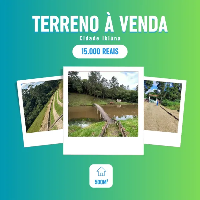 Foto 1 de Lote/Terreno à venda, 500m² em Recreio, Ibiúna