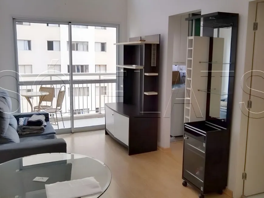 Foto 1 de Flat com 1 Quarto para alugar, 50m² em Vila Nova Conceição, São Paulo