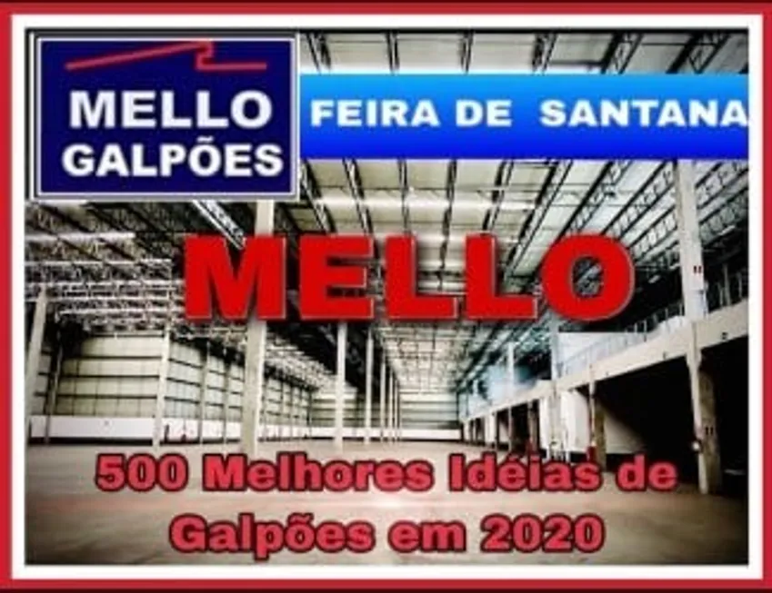 Foto 1 de Galpão/Depósito/Armazém com 1 Quarto para alugar, 12000m² em Capuchinhos, Feira de Santana