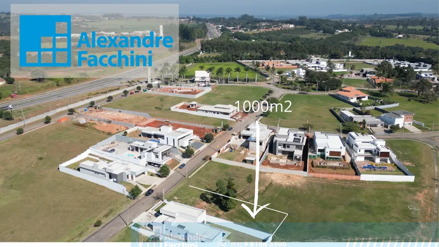 Foto 1 de Lote/Terreno à venda, 1000m² em Parque Ecoresidencial Fazenda Jequitibá, Sorocaba