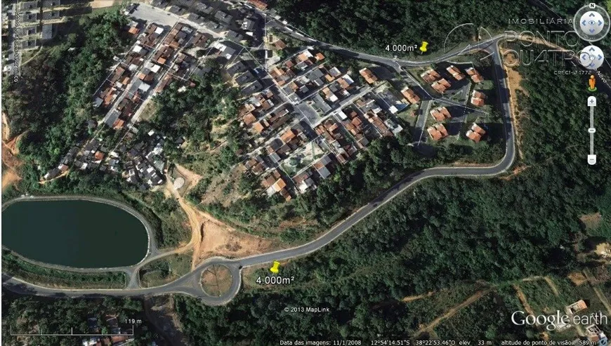 Foto 1 de Lote/Terreno à venda, 4000m² em Cajazeiras, Salvador