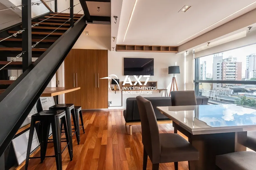 Foto 1 de Apartamento com 1 Quarto para alugar, 64m² em Vila Olímpia, São Paulo