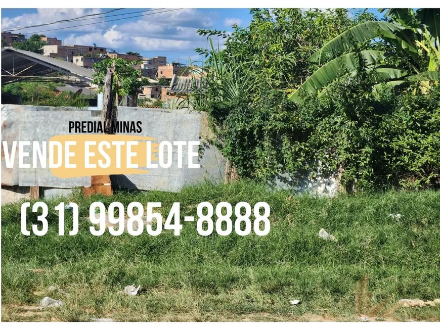 Foto 1 de Lote/Terreno à venda, 360m² em Porto Seguro, Ribeirão das Neves