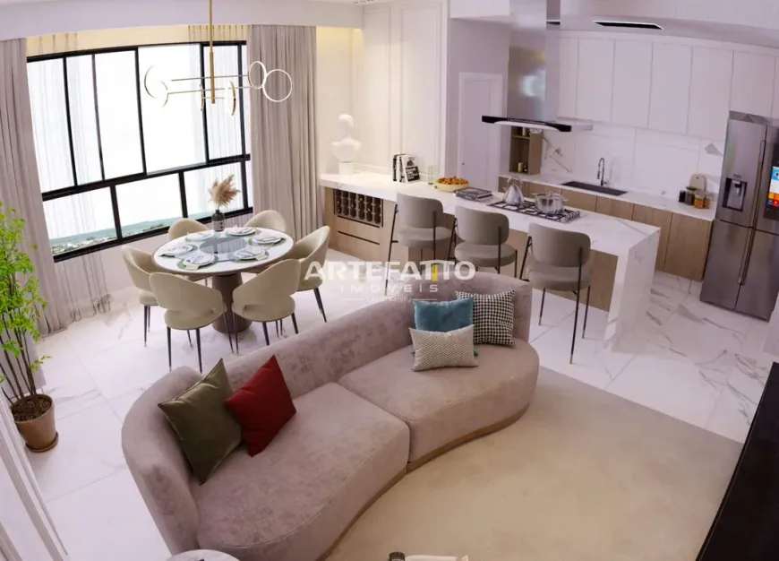 Foto 1 de Apartamento com 3 Quartos à venda, 98m² em Residencial Paraiso, Franca