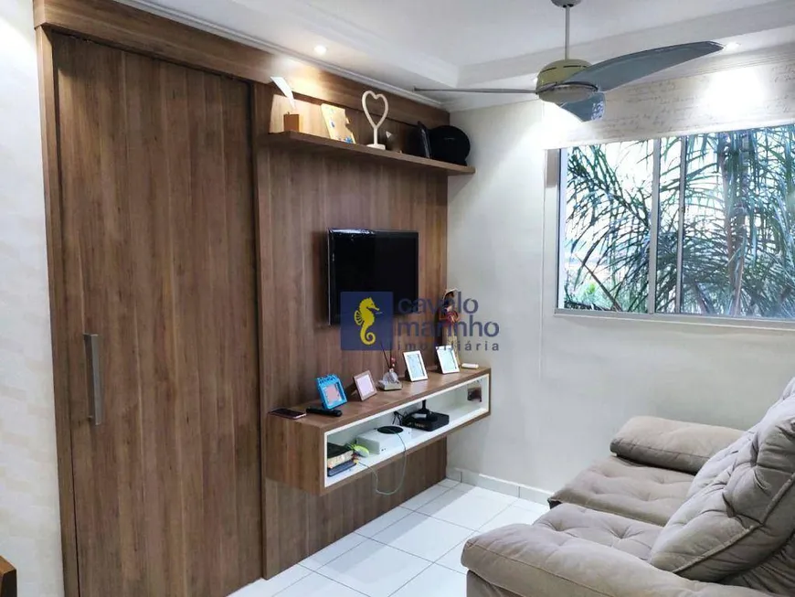 Foto 1 de Apartamento com 2 Quartos à venda, 46m² em Ipiranga, Ribeirão Preto