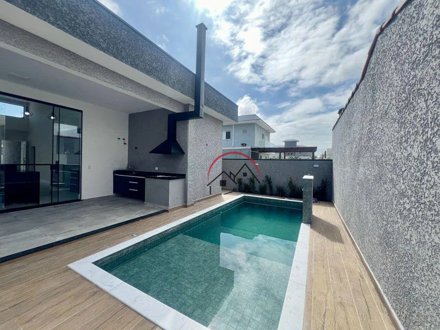 Foto 1 de Casa de Condomínio com 3 Quartos à venda, 150m² em Jardim Três Marias, Peruíbe