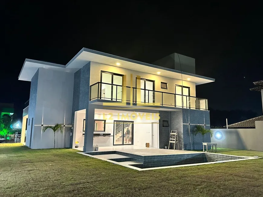 Foto 1 de Casa com 4 Quartos à venda, 300m² em Barra do Jacuípe, Camaçari