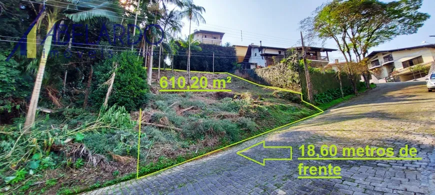 Foto 1 de Lote/Terreno à venda, 610m² em Velha, Blumenau