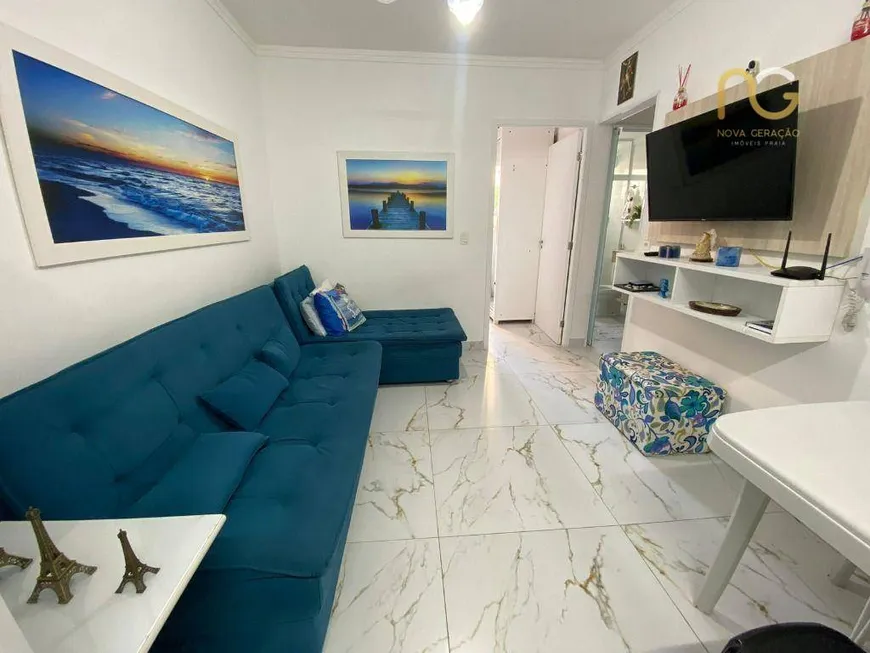 Foto 1 de Kitnet com 1 Quarto à venda, 35m² em Mirim, Praia Grande