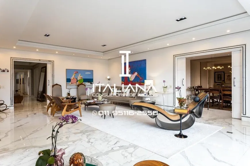 Foto 1 de Apartamento com 4 Quartos à venda, 485m² em Jardim Europa, São Paulo