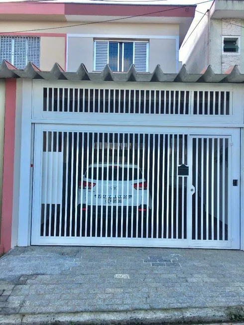 Foto 1 de Sobrado com 3 Quartos à venda, 148m² em Vila Scarpelli, Santo André