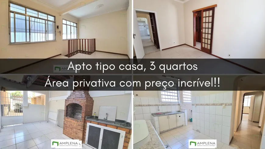 Foto 1 de Apartamento com 3 Quartos à venda, 63m² em  Praia da Bandeira, Rio de Janeiro