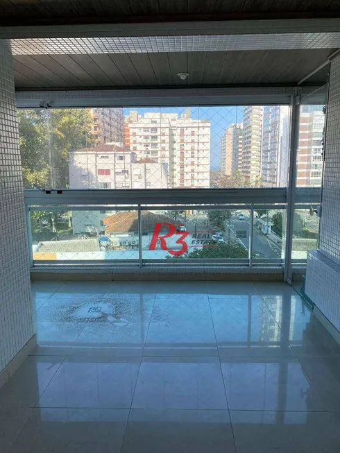 Foto 1 de Apartamento com 3 Quartos para alugar, 211m² em Embaré, Santos