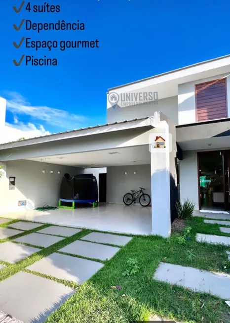 Foto 1 de Casa de Condomínio com 4 Quartos à venda, 350m² em Nova, Feira de Santana