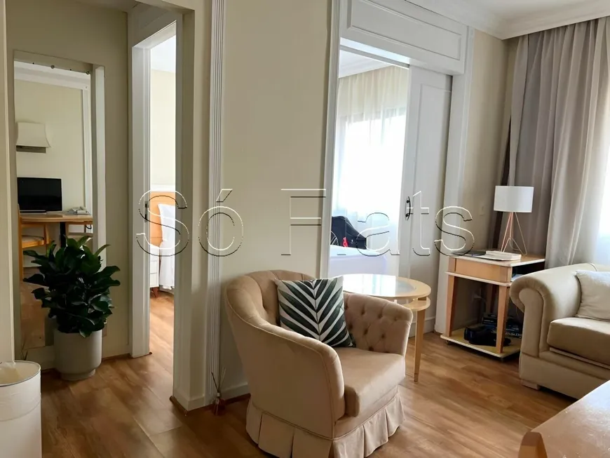 Foto 1 de Flat com 1 Quarto à venda, 34m² em Jardins, São Paulo