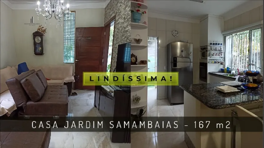 Foto 1 de Casa com 4 Quartos à venda, 167m² em Jardim Samambaia, Jundiaí