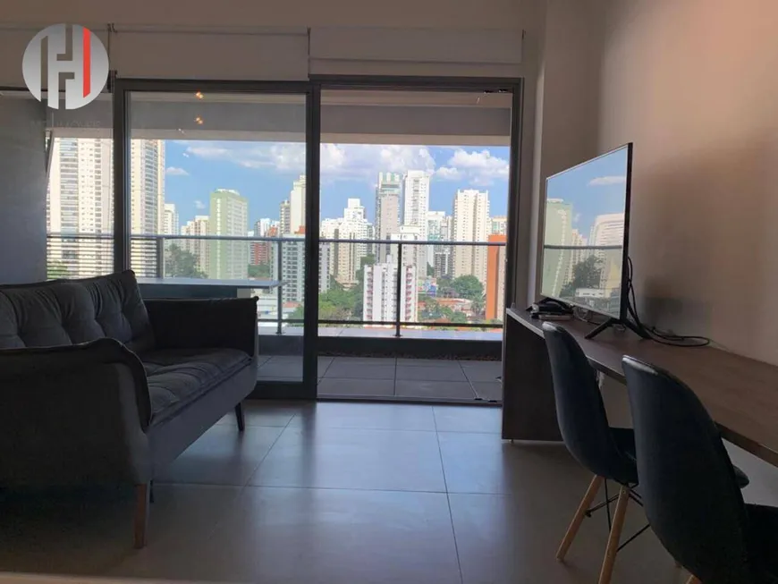 Foto 1 de Apartamento com 1 Quarto à venda, 41m² em Brooklin, São Paulo