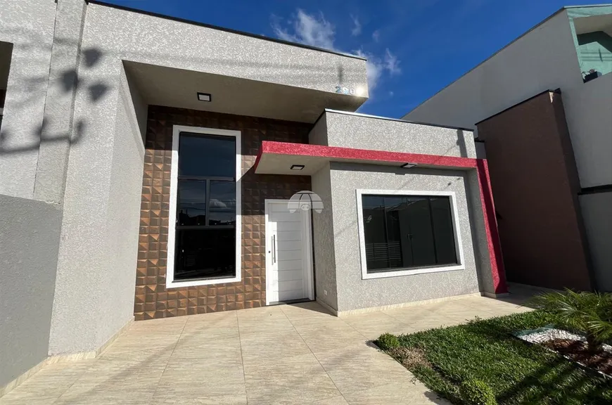 Foto 1 de Casa com 3 Quartos à venda, 69m² em Santa Terezinha, Fazenda Rio Grande