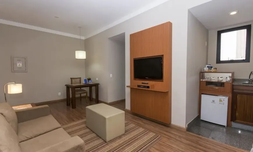 Foto 1 de Flat com 1 Quarto para alugar, 45m² em Jardins, São Paulo