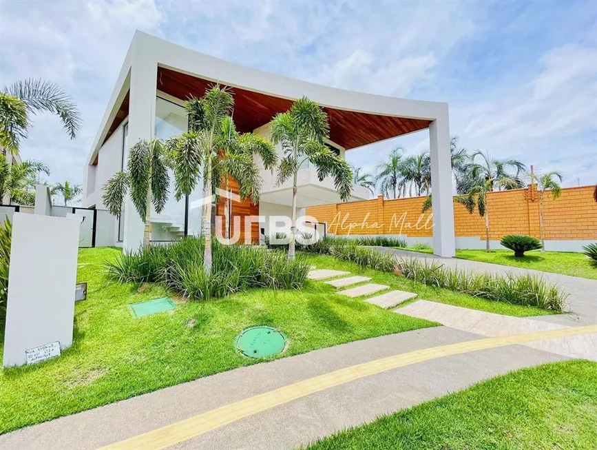 Foto 1 de Sobrado com 4 Quartos à venda, 455m² em Residencial Alphaville Flamboyant, Goiânia