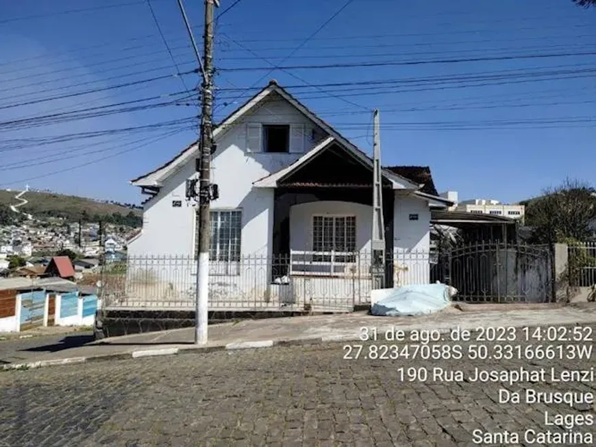 Foto 1 de Casa com 2 Quartos à venda, 193m² em Brusque, Lages