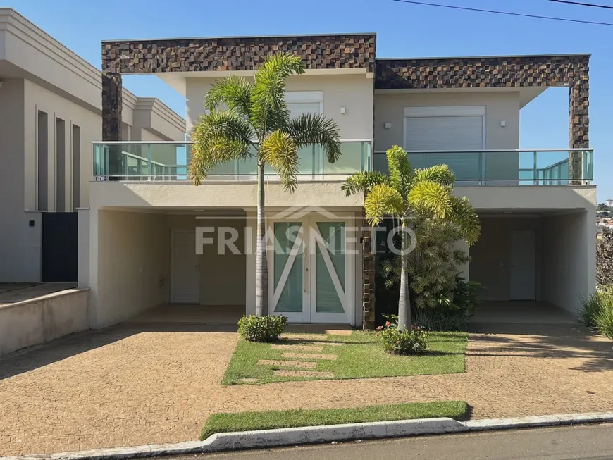 Foto 1 de Casa de Condomínio com 5 Quartos à venda, 480m² em CHACARA NAZARETH, Piracicaba