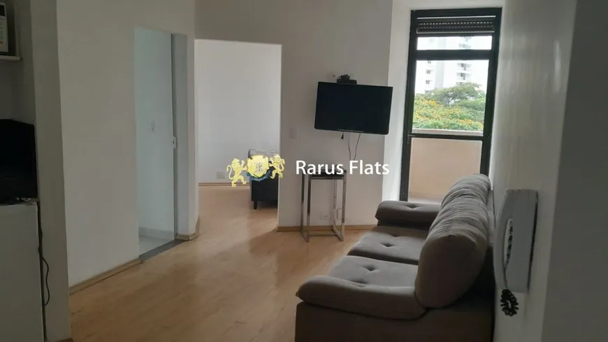 Foto 1 de Flat com 1 Quarto à venda, 37m² em Moema, São Paulo