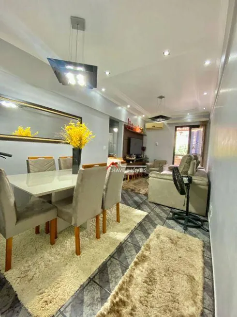 Foto 1 de Apartamento com 2 Quartos à venda, 117m² em Marapé, Santos