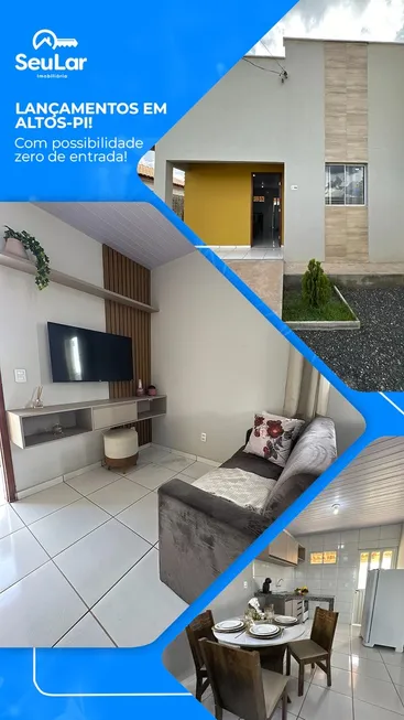 Foto 1 de Casa com 2 Quartos à venda, 48m² em Centro, Altos