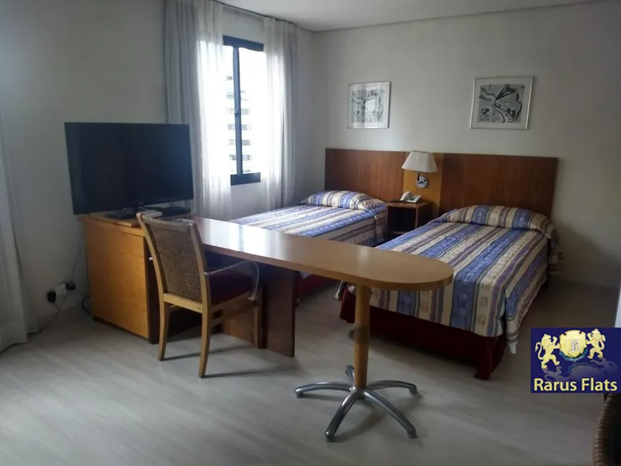 Foto 1 de Flat com 1 Quarto para alugar, 32m² em Moema, São Paulo