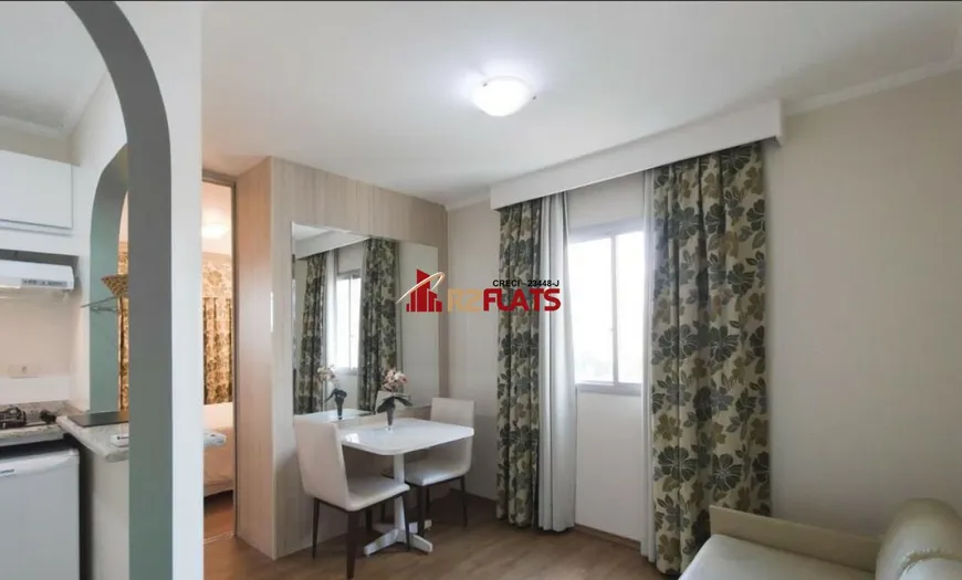 Foto 1 de Flat com 1 Quarto para alugar, 37m² em Jardins, São Paulo