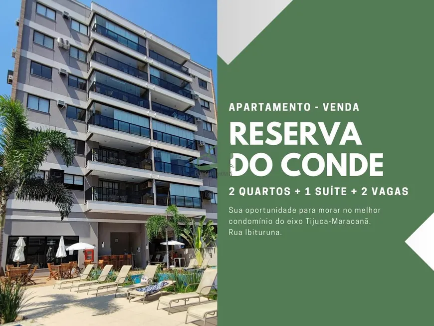 Foto 1 de Apartamento com 3 Quartos à venda, 82m² em Maracanã, Rio de Janeiro