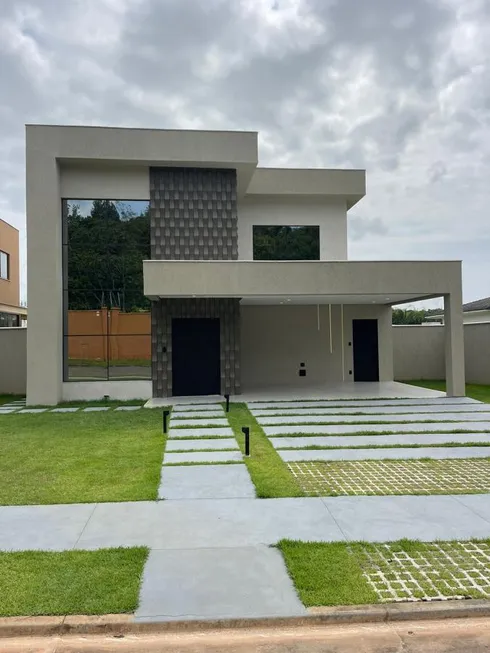 Foto 1 de Casa de Condomínio com 4 Quartos à venda, 333m² em Alphaville Abrantes, Camaçari