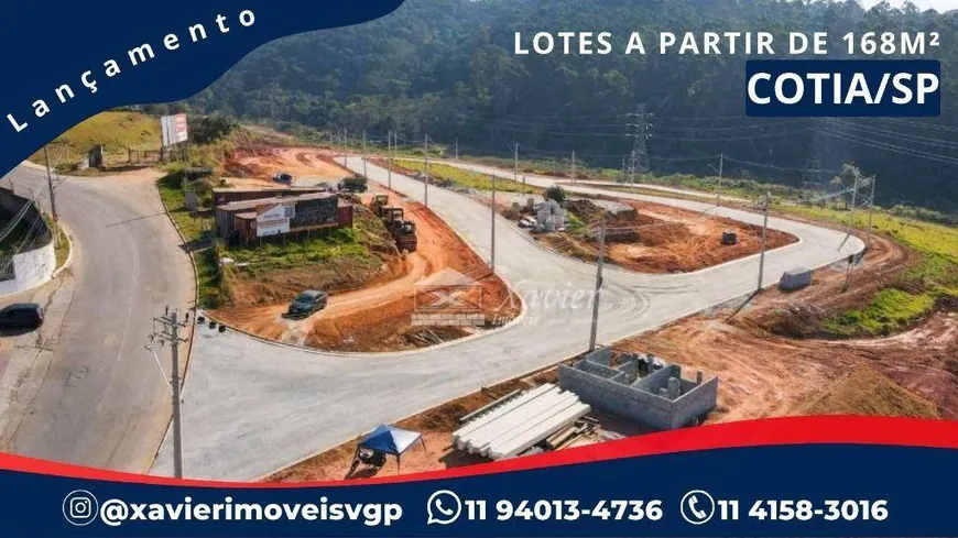 Foto 1 de Lote/Terreno à venda, 184m² em Chácara Roselândia, Cotia