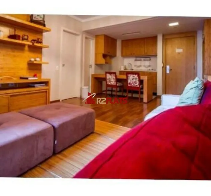 Foto 1 de Flat com 1 Quarto à venda, 64m² em Jardins, São Paulo