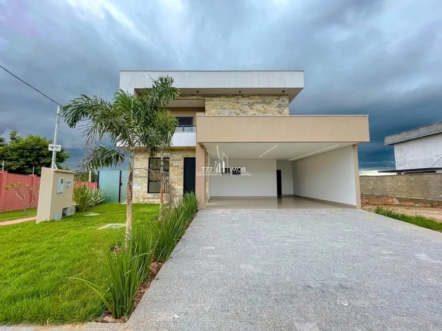 Foto 1 de Casa de Condomínio com 3 Quartos à venda, 257m² em Jardins Porto, Senador Canedo