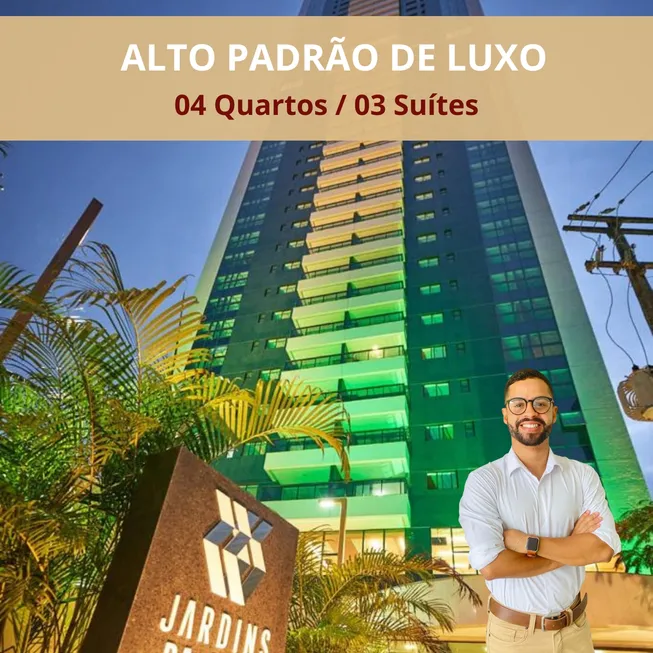 Foto 1 de Apartamento com 4 Quartos à venda, 135m² em Ilha do Retiro, Recife