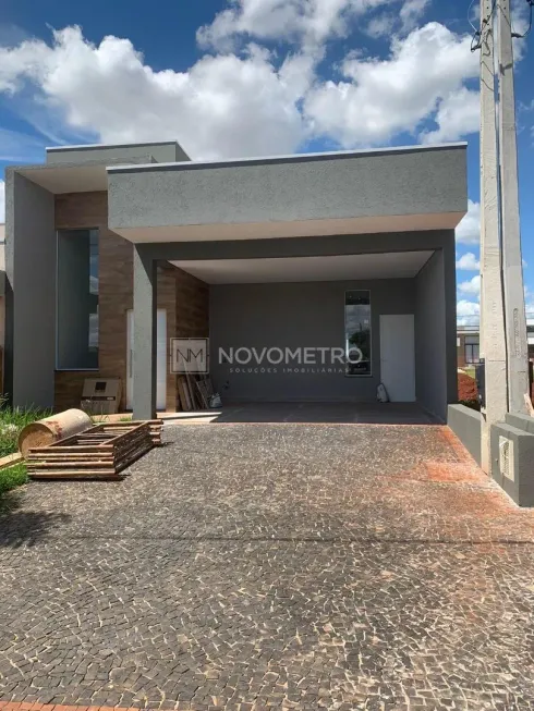 Foto 1 de Casa de Condomínio com 3 Quartos à venda, 127m² em Vila Monte Alegre, Paulínia