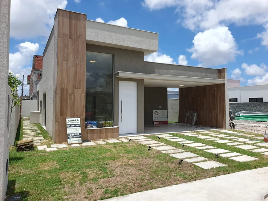 Foto 1 de Casa de Condomínio com 3 Quartos à venda, 128m² em Jardim Limoeiro, Camaçari