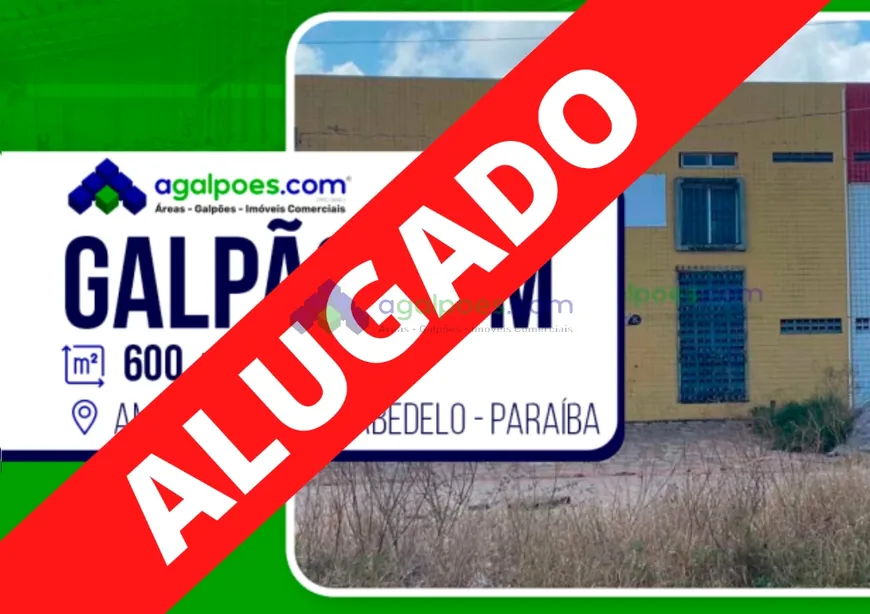 Foto 1 de Galpão/Depósito/Armazém para alugar, 600m² em Amazonia Park, Cabedelo
