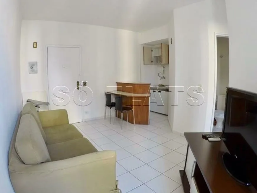 Foto 1 de Flat com 1 Quarto à venda, 28m² em Jardim Paulista, São Paulo