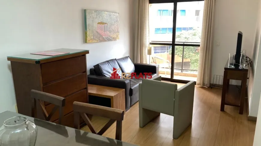 Foto 1 de Flat com 1 Quarto para alugar, 42m² em Vila Nova Conceição, São Paulo