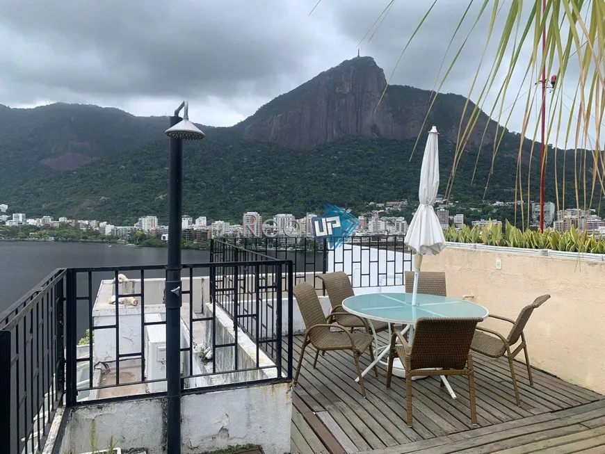 Foto 1 de Cobertura com 3 Quartos à venda, 236m² em Lagoa, Rio de Janeiro