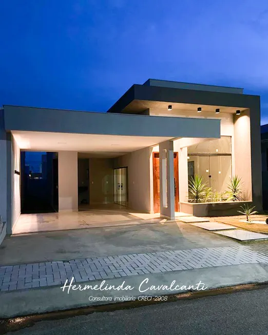 Foto 1 de Casa de Condomínio com 3 Quartos à venda, 169m² em Parque das Nações, Parnamirim