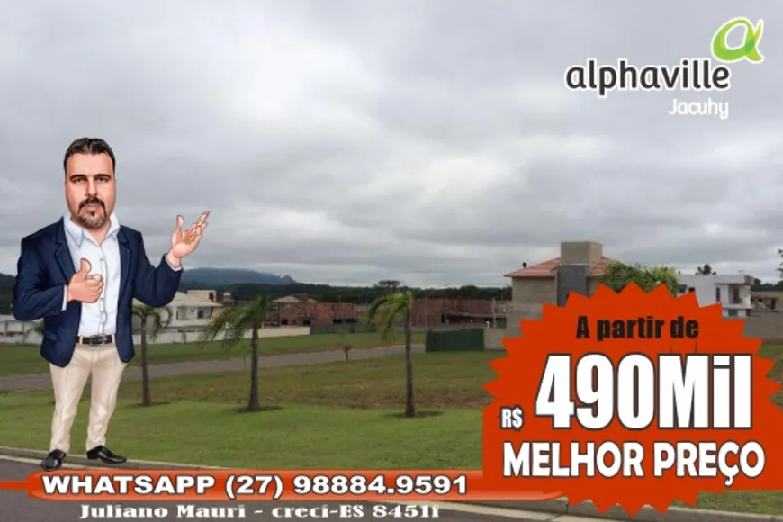 Foto 1 de Lote/Terreno à venda, 550m² em Alphaville Jacuhy, Serra