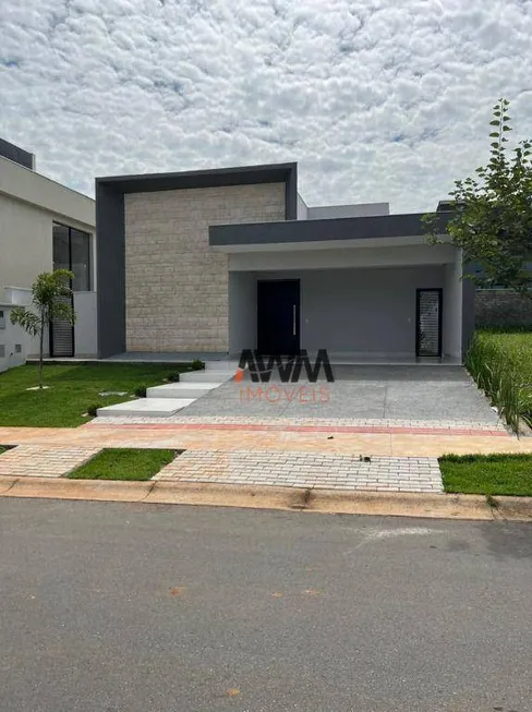 Foto 1 de Casa de Condomínio com 3 Quartos à venda, 155m² em Jardim Cristal, Aparecida de Goiânia