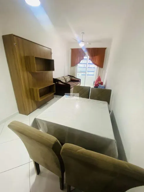 Foto 1 de Apartamento com 1 Quarto à venda, 41m² em Mirim, Praia Grande