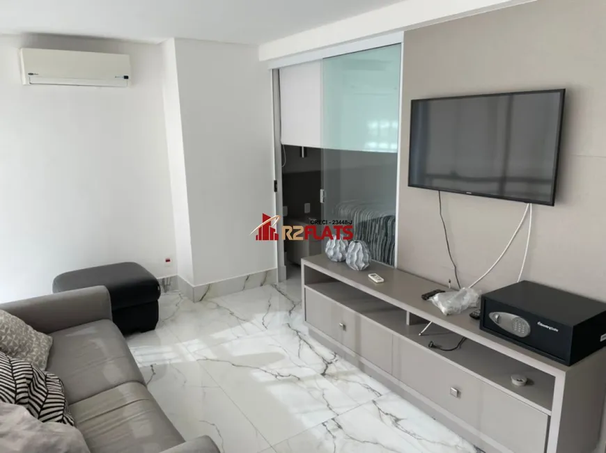 Foto 1 de Flat com 1 Quarto para alugar, 54m² em Itaim Bibi, São Paulo