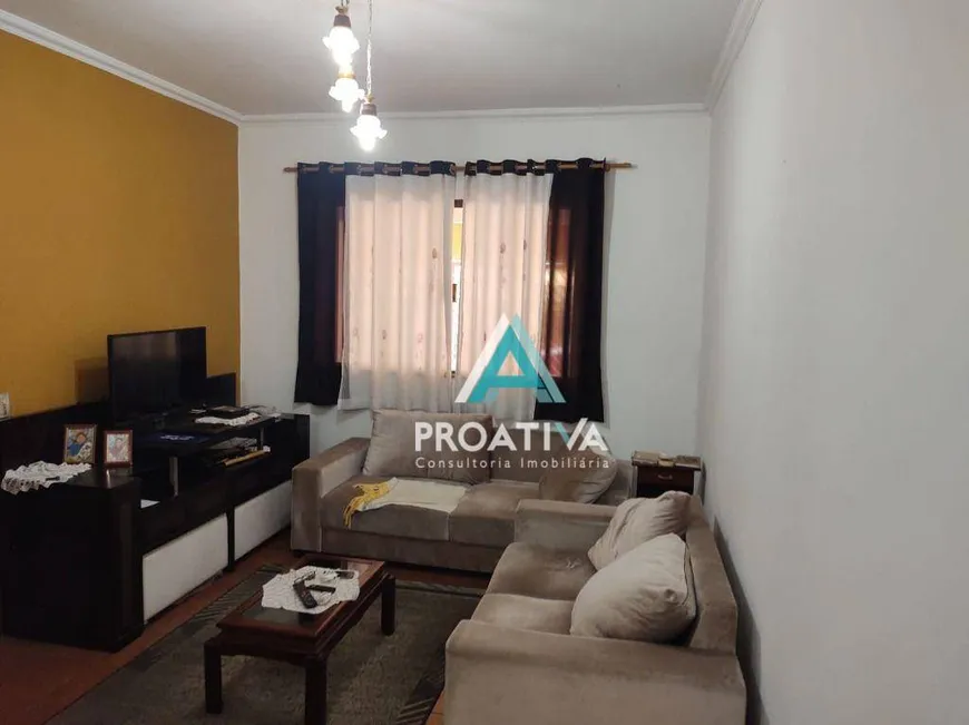 Foto 1 de Sobrado com 3 Quartos à venda, 203m² em Vila Linda, Santo André